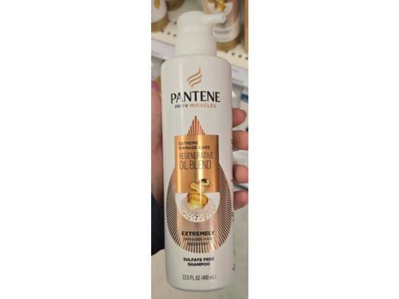 Pantene Pro-V Miracles Extreme Damage Care Shampoo, 13.5 fl oz/400 mL