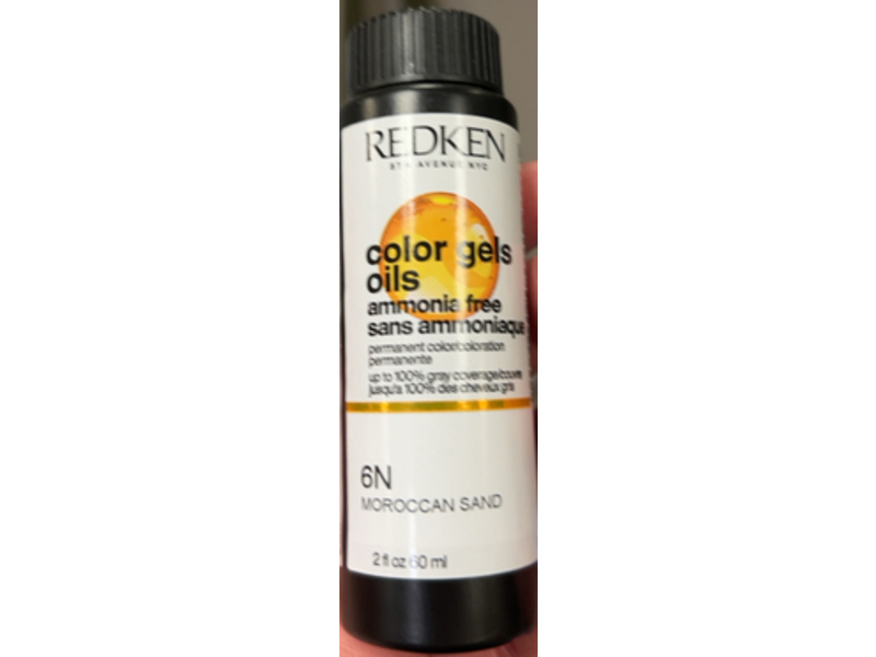Redken Color Gels Oils, 6N Moroccan Sand, 2 fl oz/60 mL