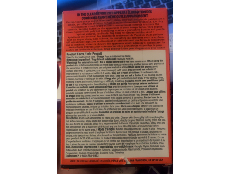 Peace Out Early Stage Acne Dot, 0.74 g