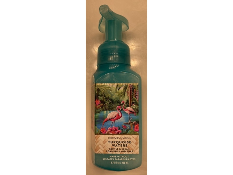 Bath & Body Works Gentle & Clean Foaming Hand Soap, Turquoise Waters, 8.75 fl oz/259 mL