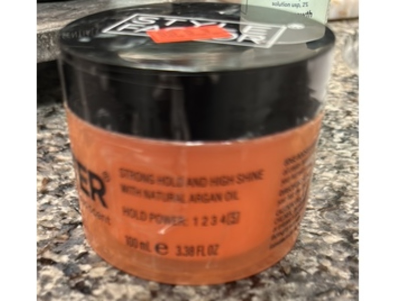 Style Factor Edge Booster Strong Hold Pomade, Citrus Scent, 3.38 fl oz/100 mL