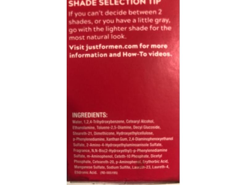 Just For Men Easy Comb In Color, Jet Black, A-60