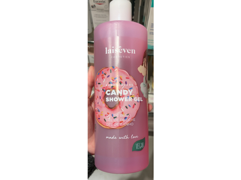 Laiseven Shower Gel, Candy, 25.4 fl oz/750 mL