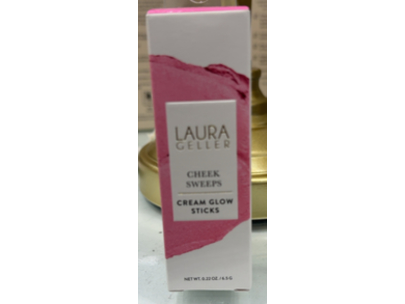 Laura Geller Cheek Sweeps Cream Glow Sticks, Wink Wink Pink, 0.22 oz/6.5 g