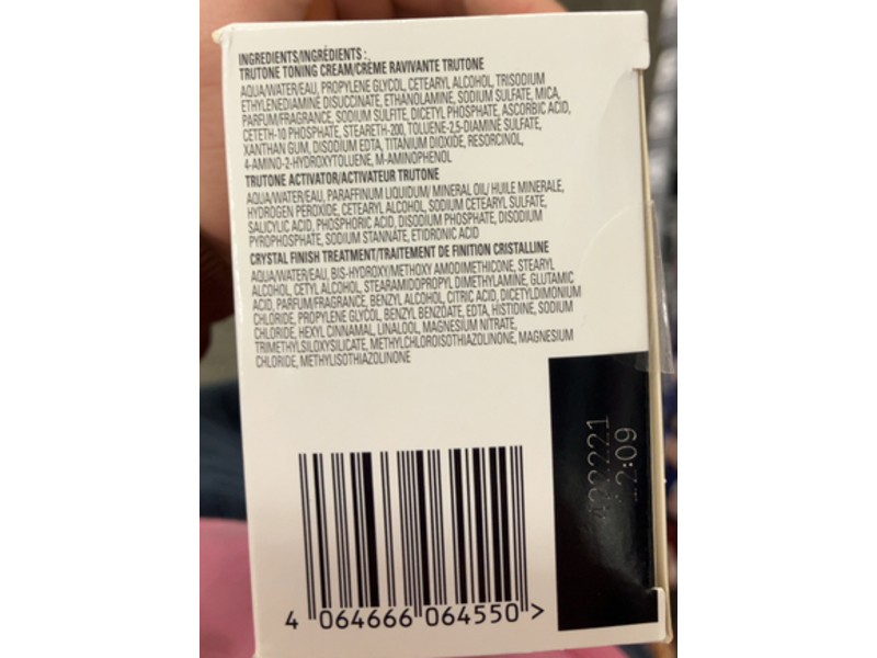 Clairol Blonde It Up Crystal Glow Toner Demi Permanent Hair Dye, Rose Quartz, 5.24 fl oz, Pack of 1