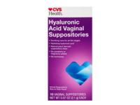 CVS Health Vaginal Suppositories, Hyaluronic Acid, 0.07 oz/2.1 g, 10 Count - Image 2