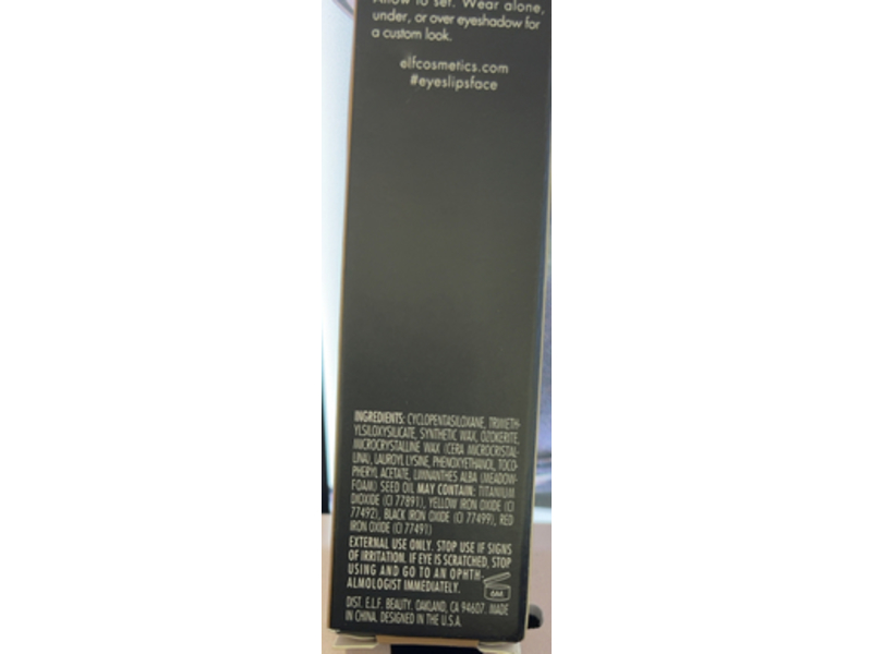 e.l.f. No Budge Matte Shadow Stick, Trift Shop, 0.05 oz/1.6 g