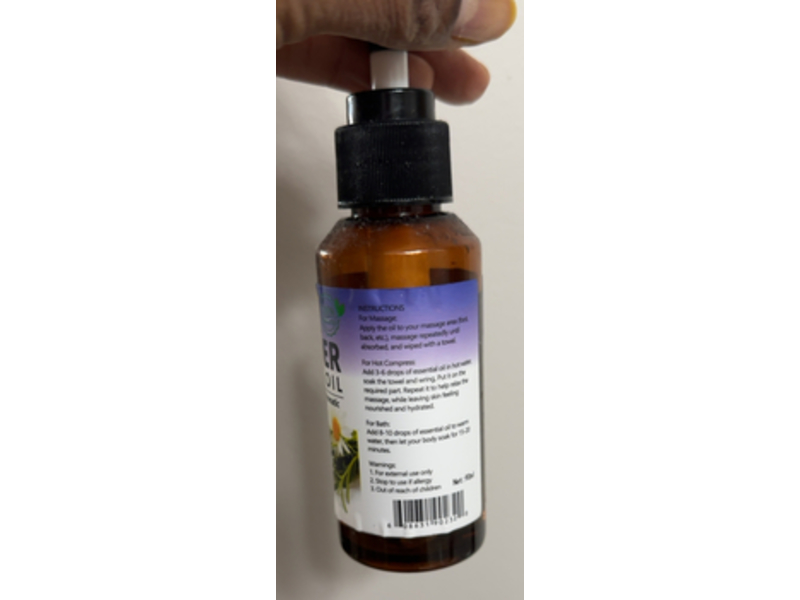 Ankooy Lavender Massage Oil, 90 mL