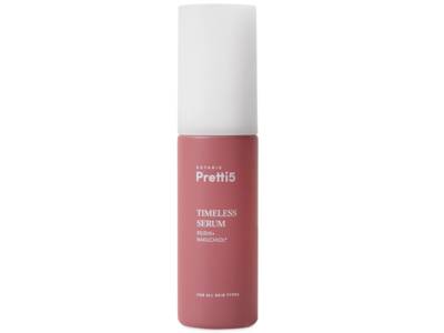 Pretti5 Timeless Serum, Reishi+Bakuchiol, 1.01 fl oz/30 mL