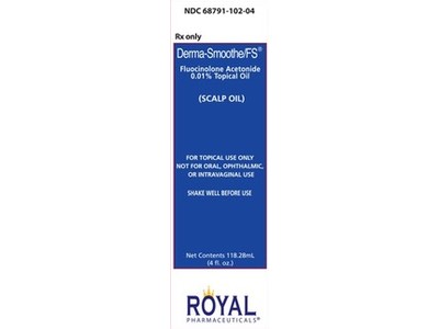 Fluocinolone Acetonide Oil 0.01%, 4 fl oz/118.28 mL, Royal Pharmaceuticals (Rx)