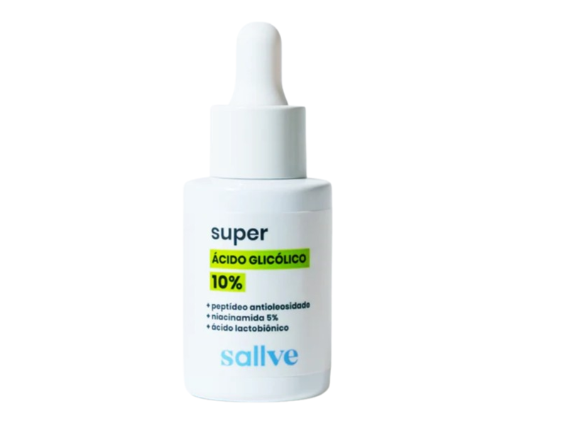 Sallve Super Glycolic Acid 10% Serum, 30 mL