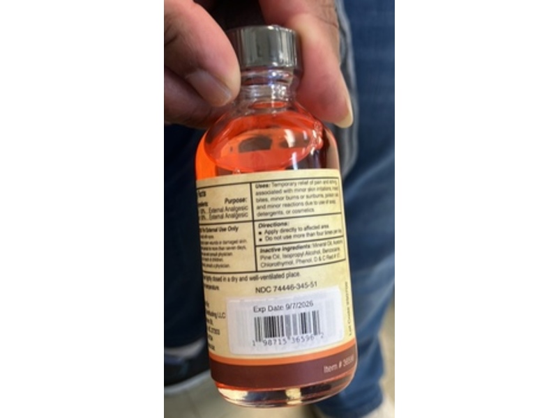 Sofasco Original Formula So Fas Co Oil Pain Relief, 2 fl oz/59 mL