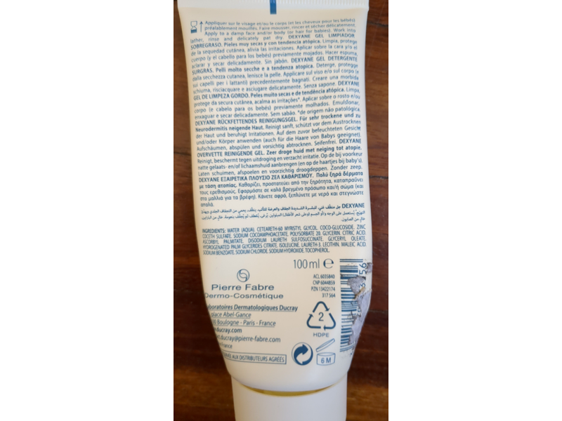 Ducray Ultra Rich Cleansing Gel, 100 mL