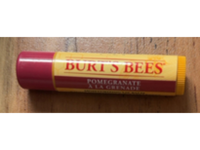 Burt's Bees Lip Balm, Pomegranate, 0.15 oz/ 4.25 g