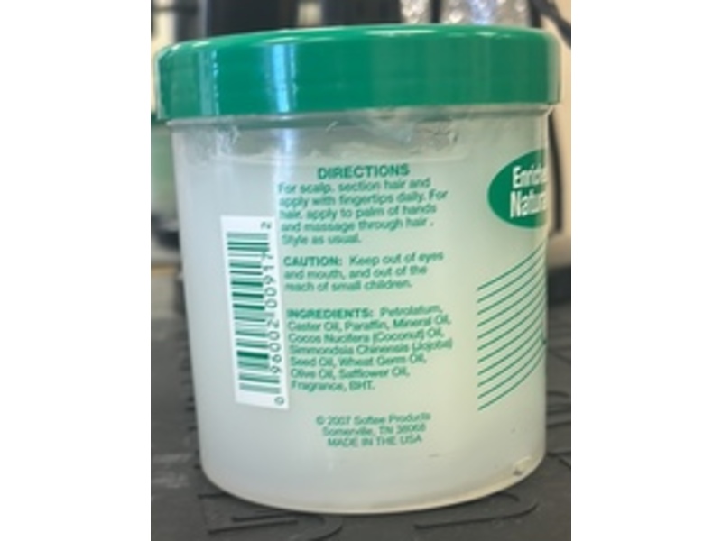 Softee Castor Oil Hair & Scalp Conditioner, 12 oz/341 g