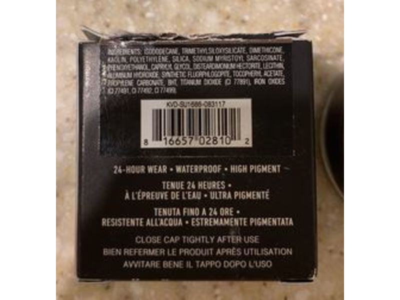 KVD Beauty 24 Hour Super Brow Long-Wear Pomade, Medium Brown, 0.18 oz/5 g