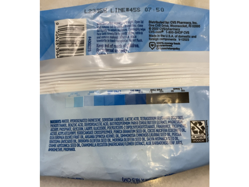 Cvs Ultra-Soft Makeup Remover & Cleansing Towelettes, 25 Count