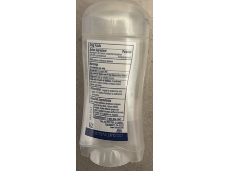 Secret Clinical Antiperspirant/Deodorant, Clear Gel, 2.6 oz/73 g