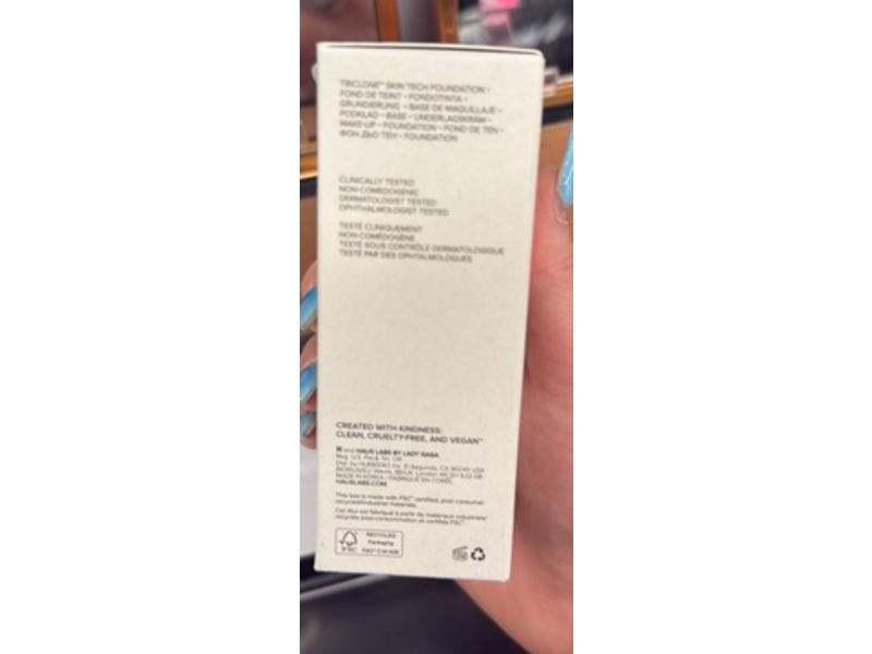 Haus Labs Triclone Skin Tech Foundation,120 Light Warm, 1 fl oz/30 mL