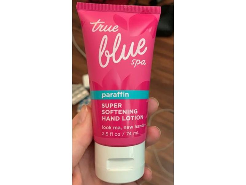 True Blue Spa Super Softing Hand Lotion, Paraffin, 2.5 fl oz/74 mL