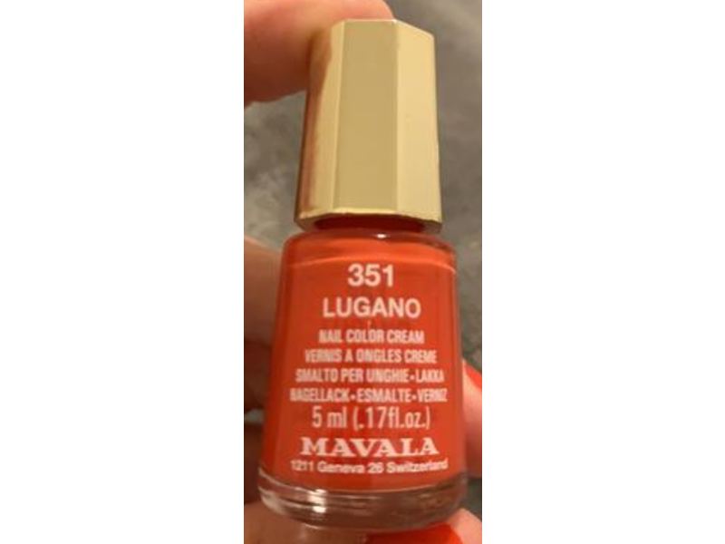 Mavala Nail Color Cream, 351 Lugano, 0.17 fl oz/5 ml