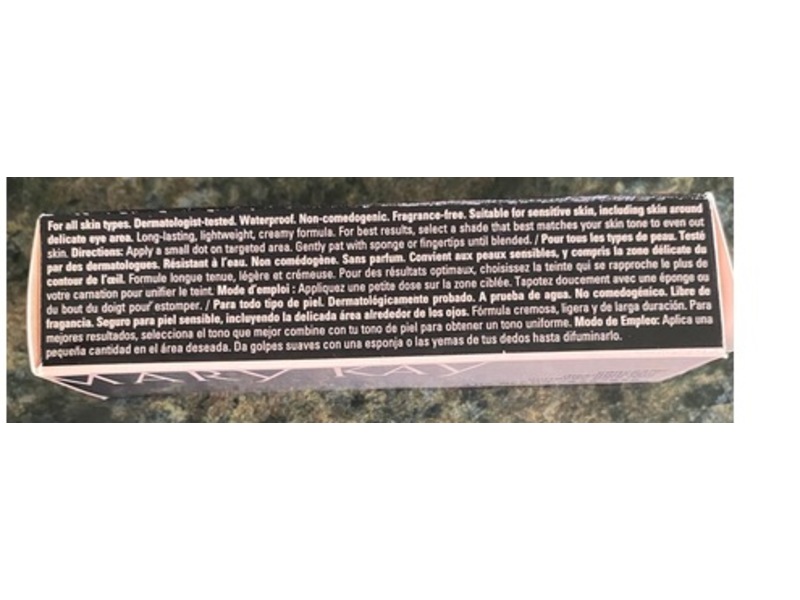 Mary Kay Concealer, Yellow/Jaune, 0.3 oz/8.5 g