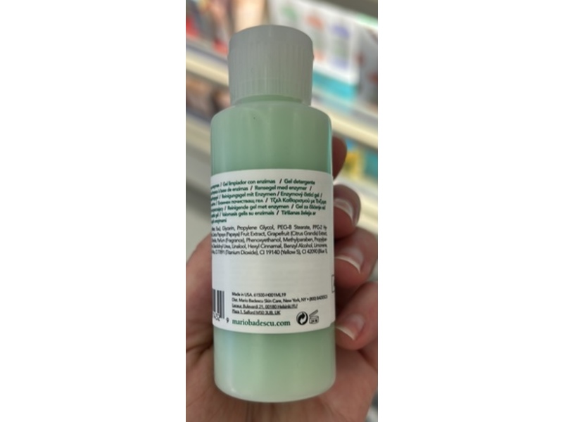 Mario Badescu Skincare Enzyme Cleansing Gel, 2 fl oz/59 mL