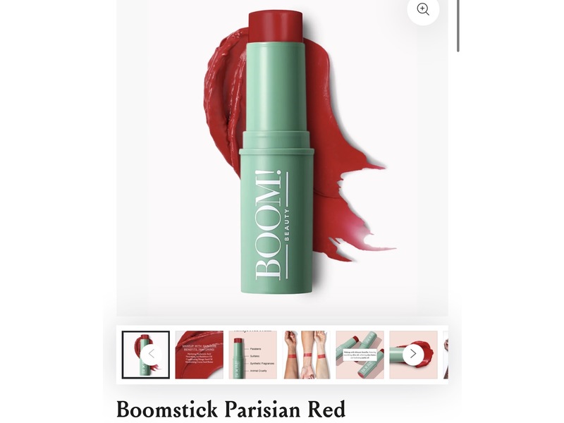 Boom! Beauty Boomstick Parisian Red, 0.25 oz