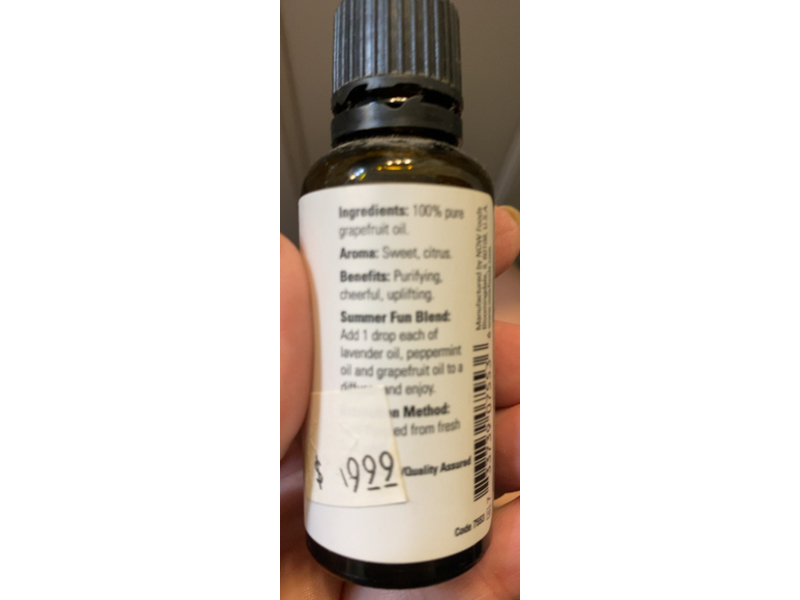 Now Essential Oils, Grapefruit, 1 fl oz/30 mL