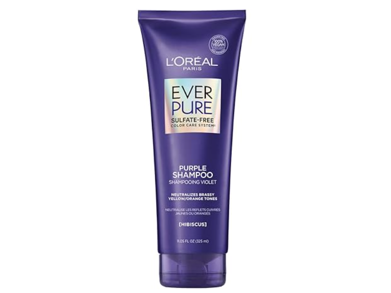 L'Oreal Paris EverPure Purple Shampoo, Sulfate Free, 11.05 fl oz/325 mL