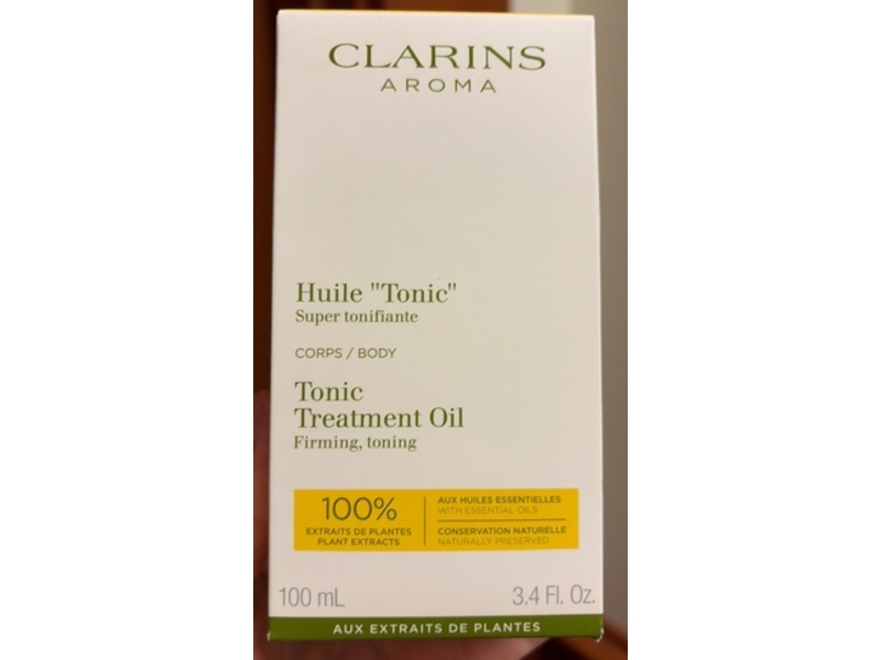 Clarins Tonic Body Treatment Oil, 3.4 fl oz/100 mL