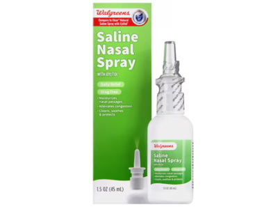 Walgreens Saline Nasal Spray with Xylitol, 1.5 oz/45 mL