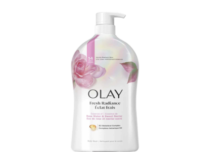 Olay Fresh Radiance Body Wash, Rose Water & Sweet Nectar, 35 fl oz/1.03 L