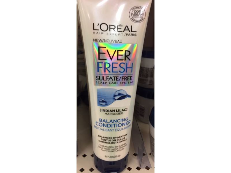 L'Oreal Paris Hair Care Ever Fresh Balancing Conditioner, 8.5 fl oz/250 mL