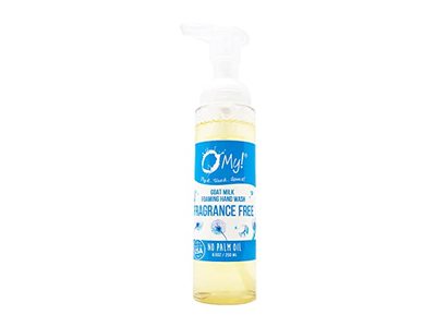 O My! Goat Milk Foaming Hand Wash, Fragrance Free, 8.5 oz/250 mL