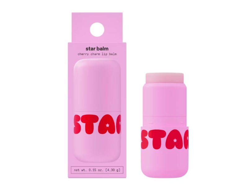 Star Face Star Balm Lip Balm, Cherry Charm, 0.15 oz/4.30 g