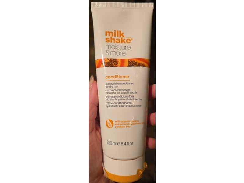 Milk_shake Moisture & More Conditioner, Orange Papaya & Hyaluronic Acid, 8.4 fl oz/250 mL