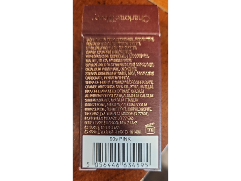 Charlotte Tilbury K.I.S.S.I.N.G. Fallen From The Tree Lipstick, 90s Pink, 0.03 oz/1.1 g