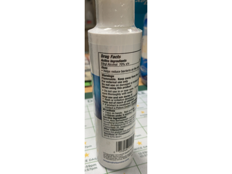 Enviropure Antiseptic Hand Sanitizer, Aloe, 5 fl oz/147.8 mL