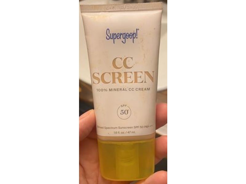 Supergoop! Mineral CC Cream, SPF 50 PA+++, 215N, 1.6 fl oz/47 mL