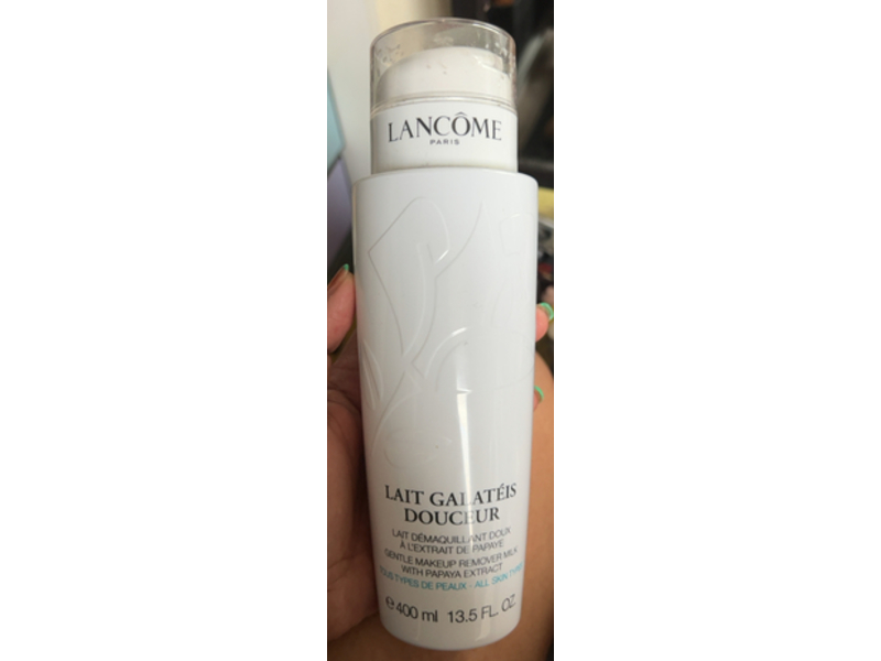 Lancome Lait Galateis Douceur Makeup Remover Milk, Papaya Extract, 13.5 fl oz/400 mL