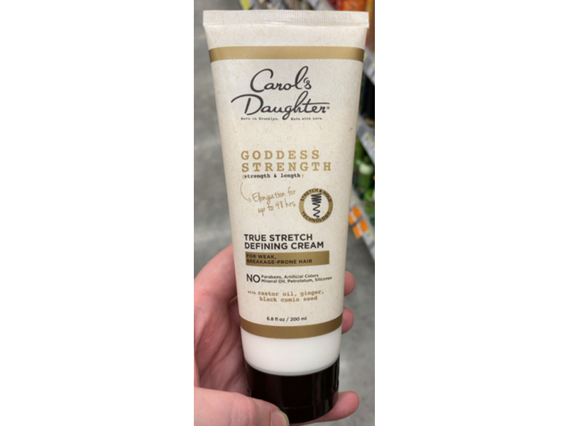 Carol's Daughter Goddess Strength True Stretch Defining Hair Cream, 6.8 fl oz/200 mL