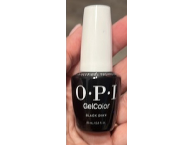 OPI GelColor, Black Onyx, 0.5 fl oz/15 mL