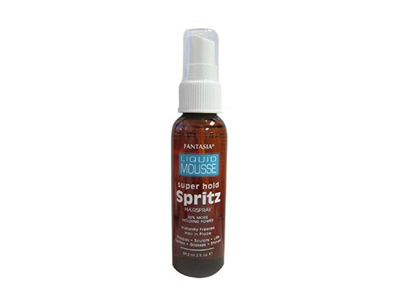 Fantasia Firm Hold Spritz Liquid Mousse Hairspray, 2 oz/59.2 mL