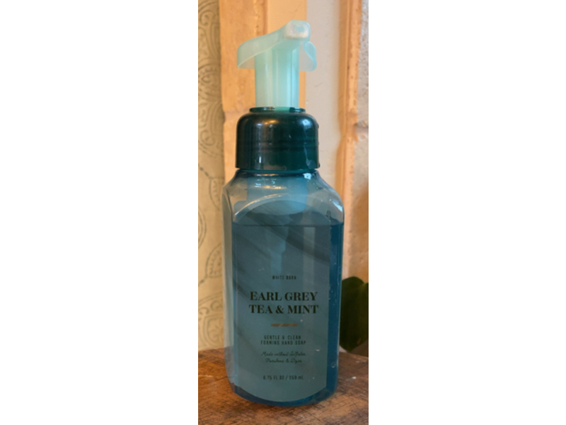 Bath & Body Works Earl Grey Foaming Hand Soap, Tea & Mint, 8.75 fl oz/259 mL