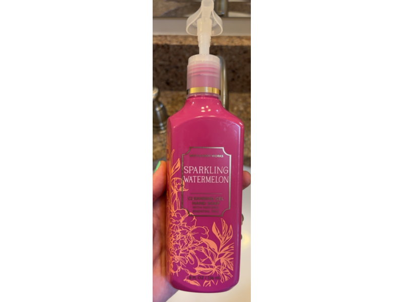Bath & Body Works Cleaning Gel Hand Soap, Sparkling Watermelon, 8 fl oz/236 mL