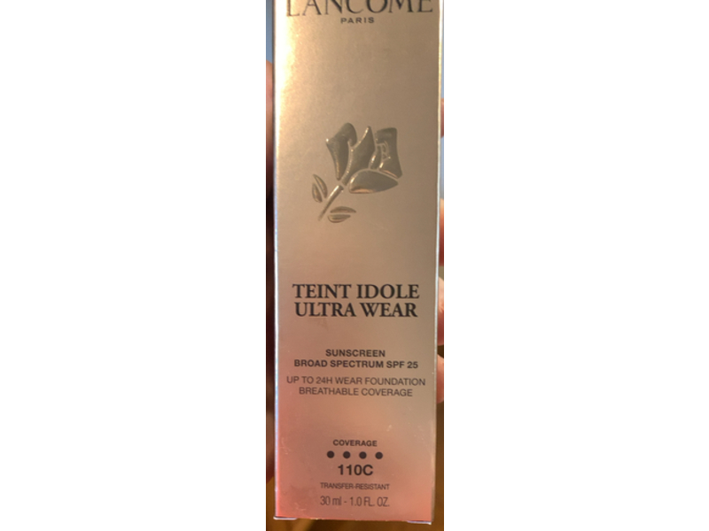 Lancome Teint Idole Ultra Wear Foundation, 110C, SPF 25, 1.0 fl oz/30 mL