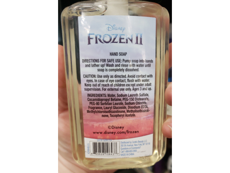 Disney Frozen II Hand Soap, Winterberry, 8 fl oz/236 mL