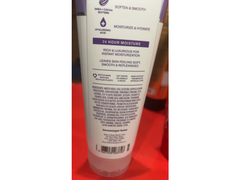 Bath & Body Works Ultimate Hydration Body Cream, Lavender, 8 oz/226 g, Pack Of 2