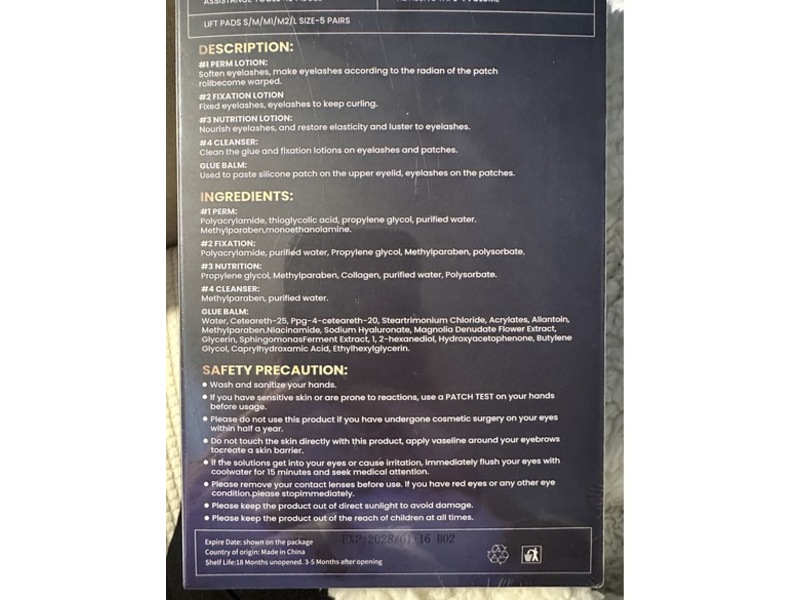 Wugoyu Lash & Brow Professional Lift Kit